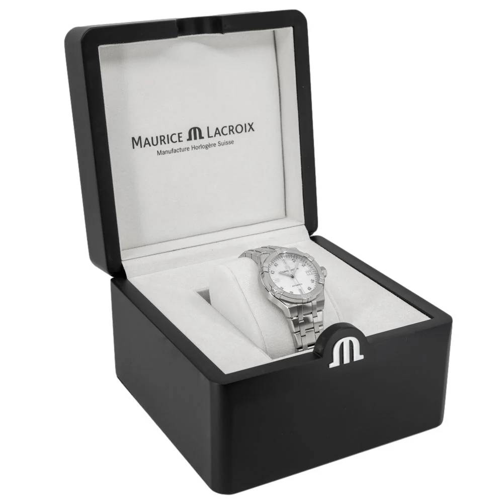 Orologio Donna Maurice Lacroix Aikon Automatico Madreperla Diamanti AI6006-SS002-170-1